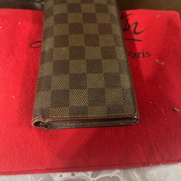 Louis Vuitton Brown Checkered Wallet - Picture 5 of 6